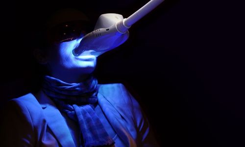 Teeth Whitening using LED Lights